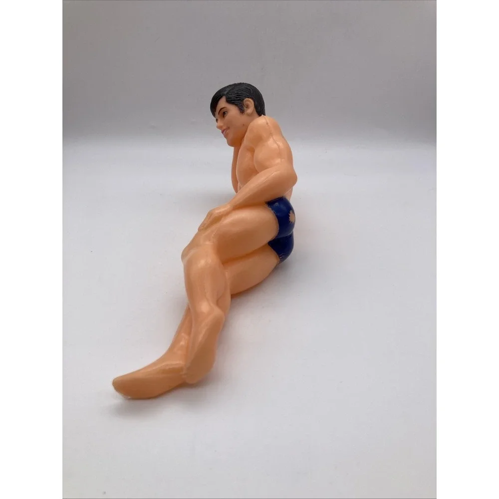 Vintage Cake Topper Bachelorette Party Birthday Muscle Man 8.5